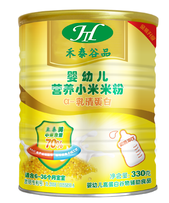 【嬰幼兒營養(yǎng)小米米粉】a-乳清蛋白克330克 